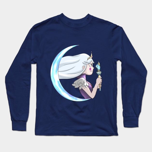 QUEEN MOON Star vs. the Forces of Evil Long Sleeve T-Shirt by TORRAKO